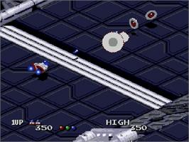 In game image of Viewpoint on the Sega Genesis.