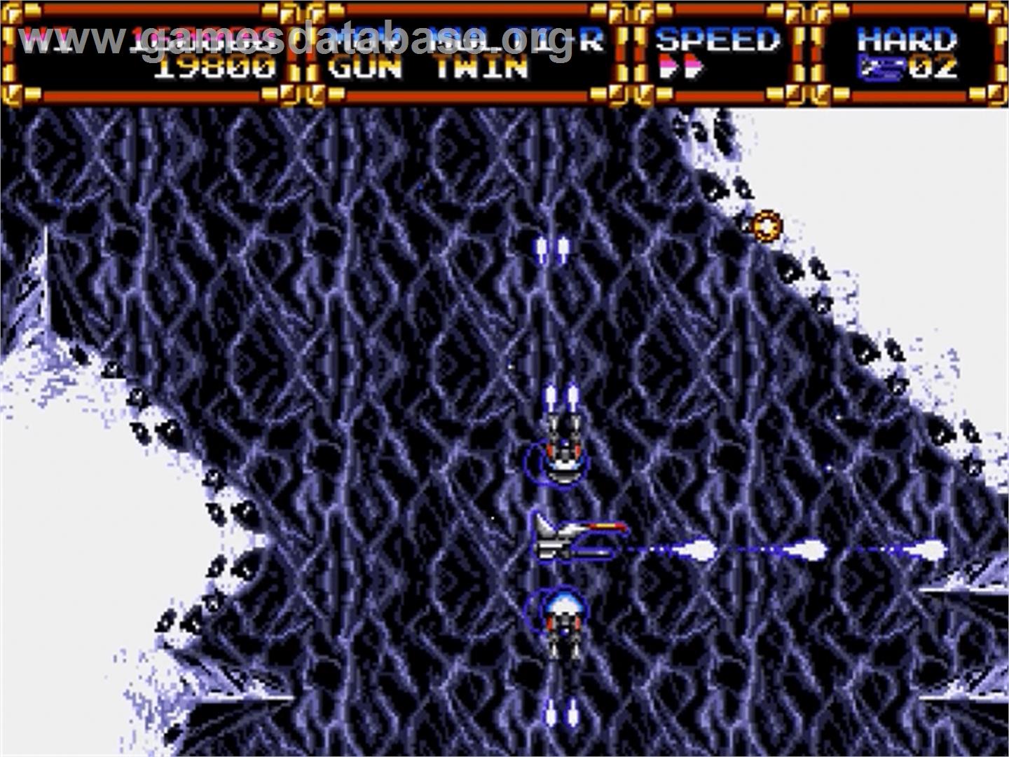 Advanced Busterhawk Gley Lancer - Sega Genesis - Artwork - In Game