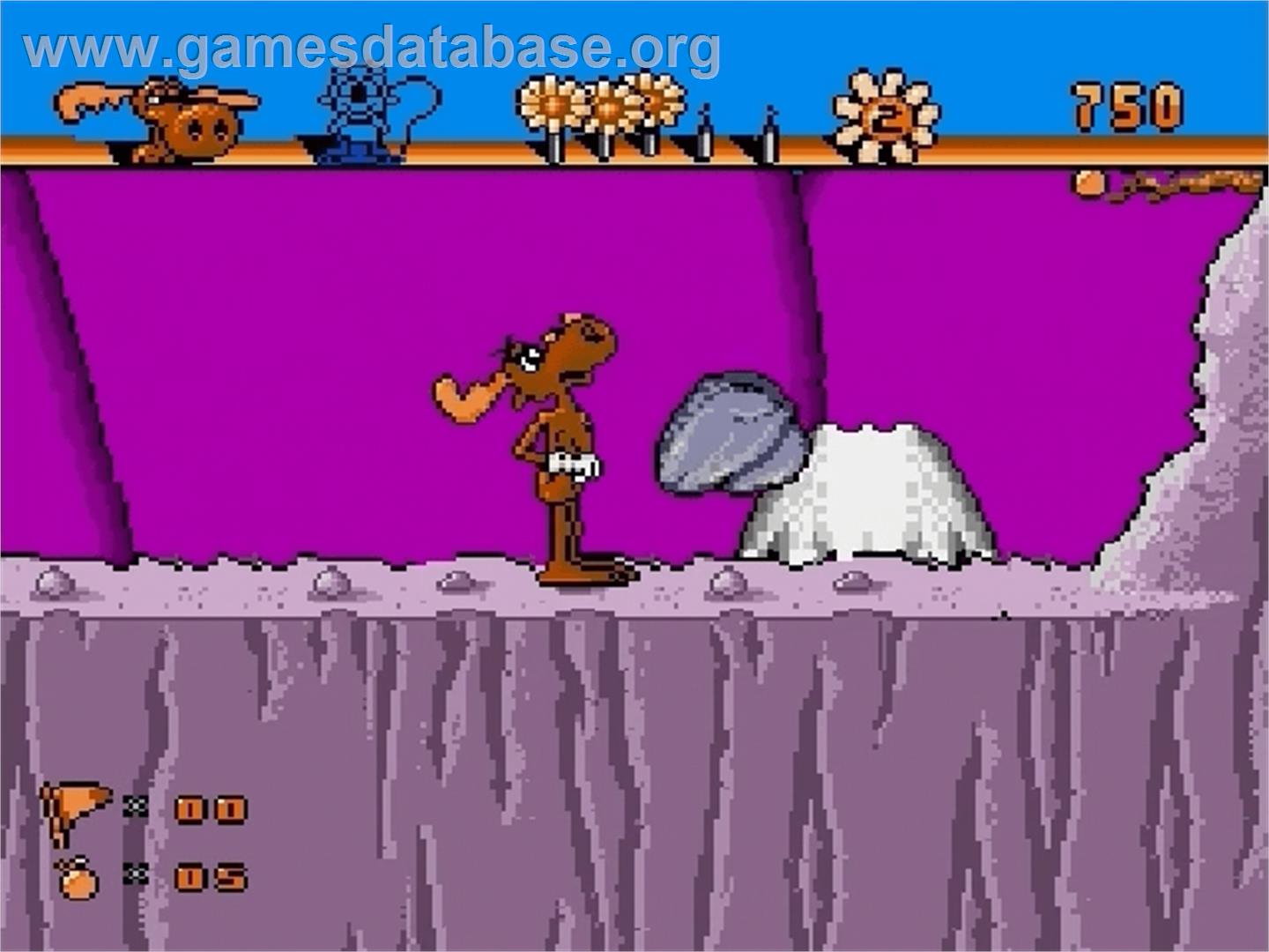 Adventures Of Rocky And Bullwinkle And Friends, The - Sega Genesis - Artwork - In Game