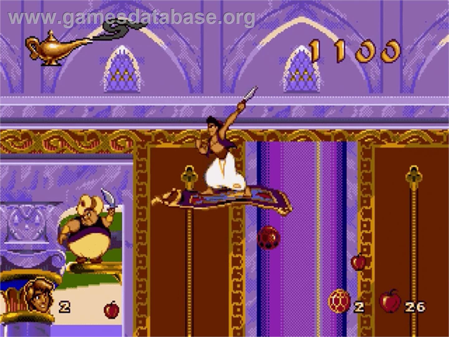 Aladdin - Sega Genesis - Artwork - In Game
