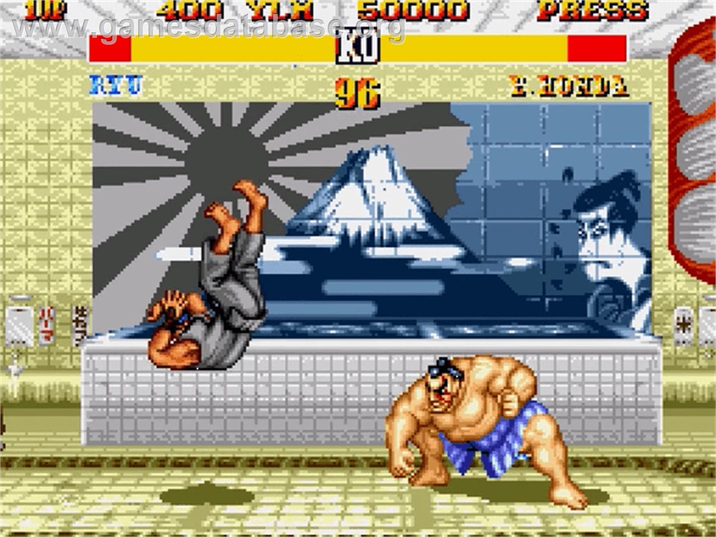 Arcade Legends Street Fighter 2' - Special Champion Edition - Sega Genesis - Artwork - In Game