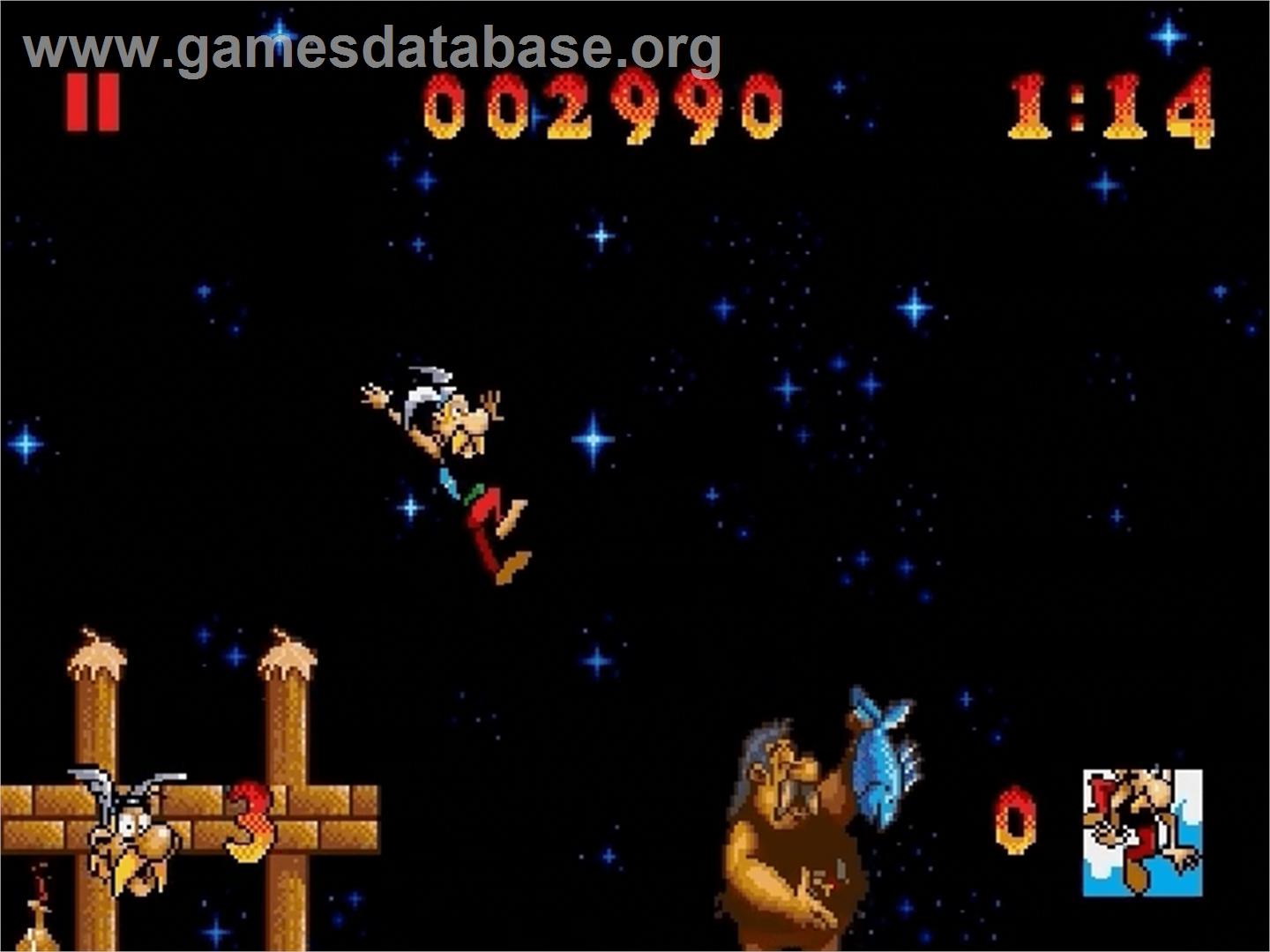 Astérix and the Great Rescue - Sega Genesis - Artwork - In Game