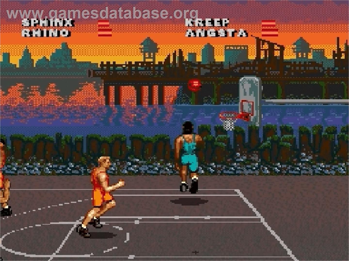Barkley Shut Up And Jam 2 - Sega Genesis - Artwork - In Game