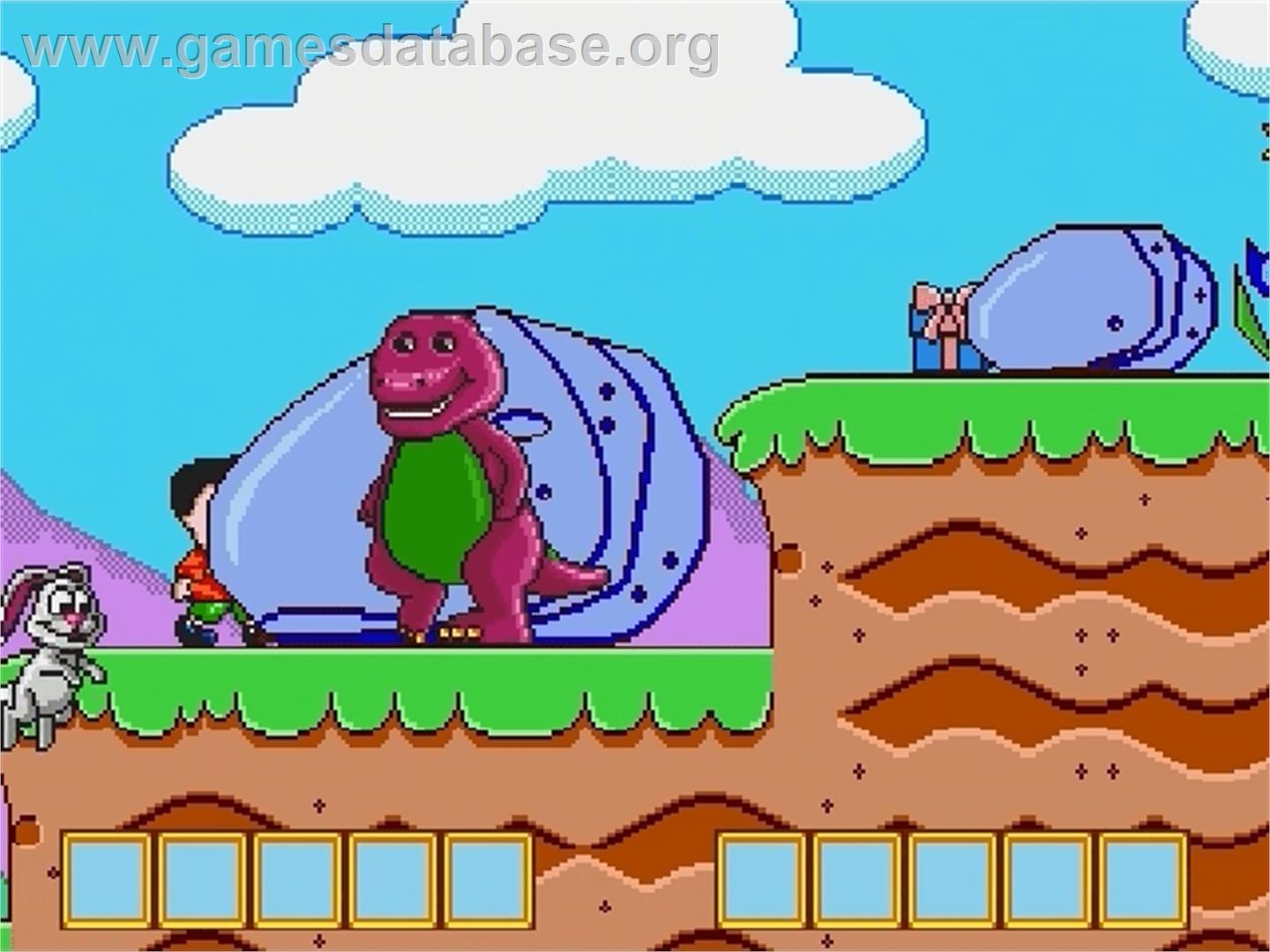 Barney's Hide and Seek Game - Sega Genesis - Artwork - In Game