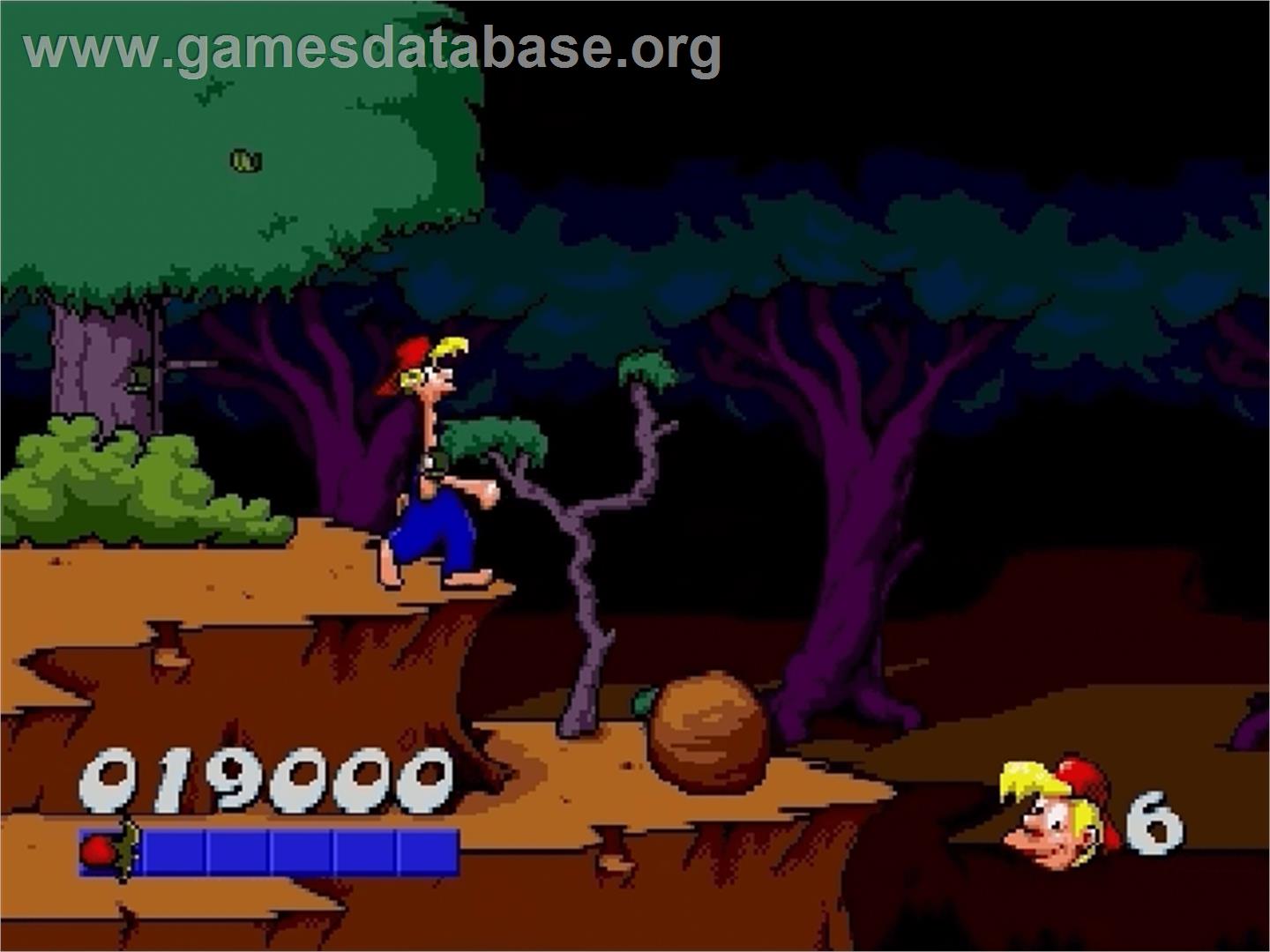 Bubba 'n' Stix - Sega Genesis - Artwork - In Game