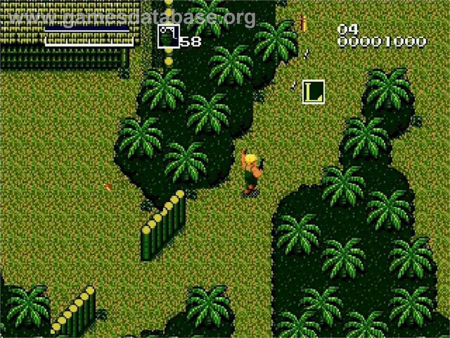 Caliber 50 - Sega Genesis - Artwork - In Game