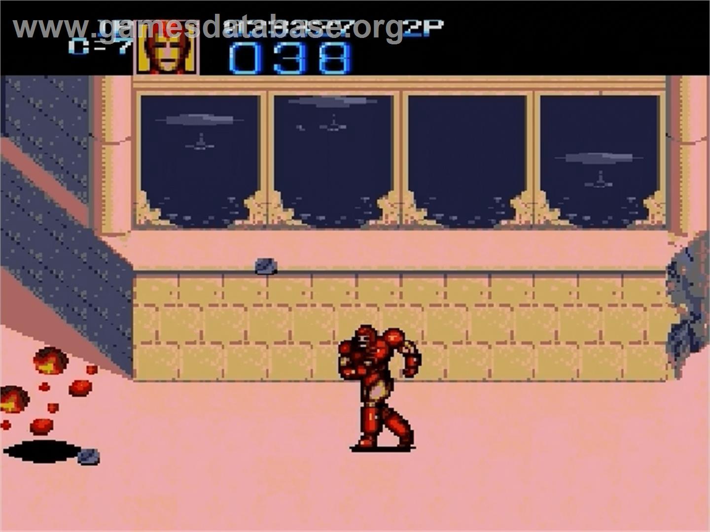 Captain America and The Avengers - Sega Genesis - Artwork - In Game