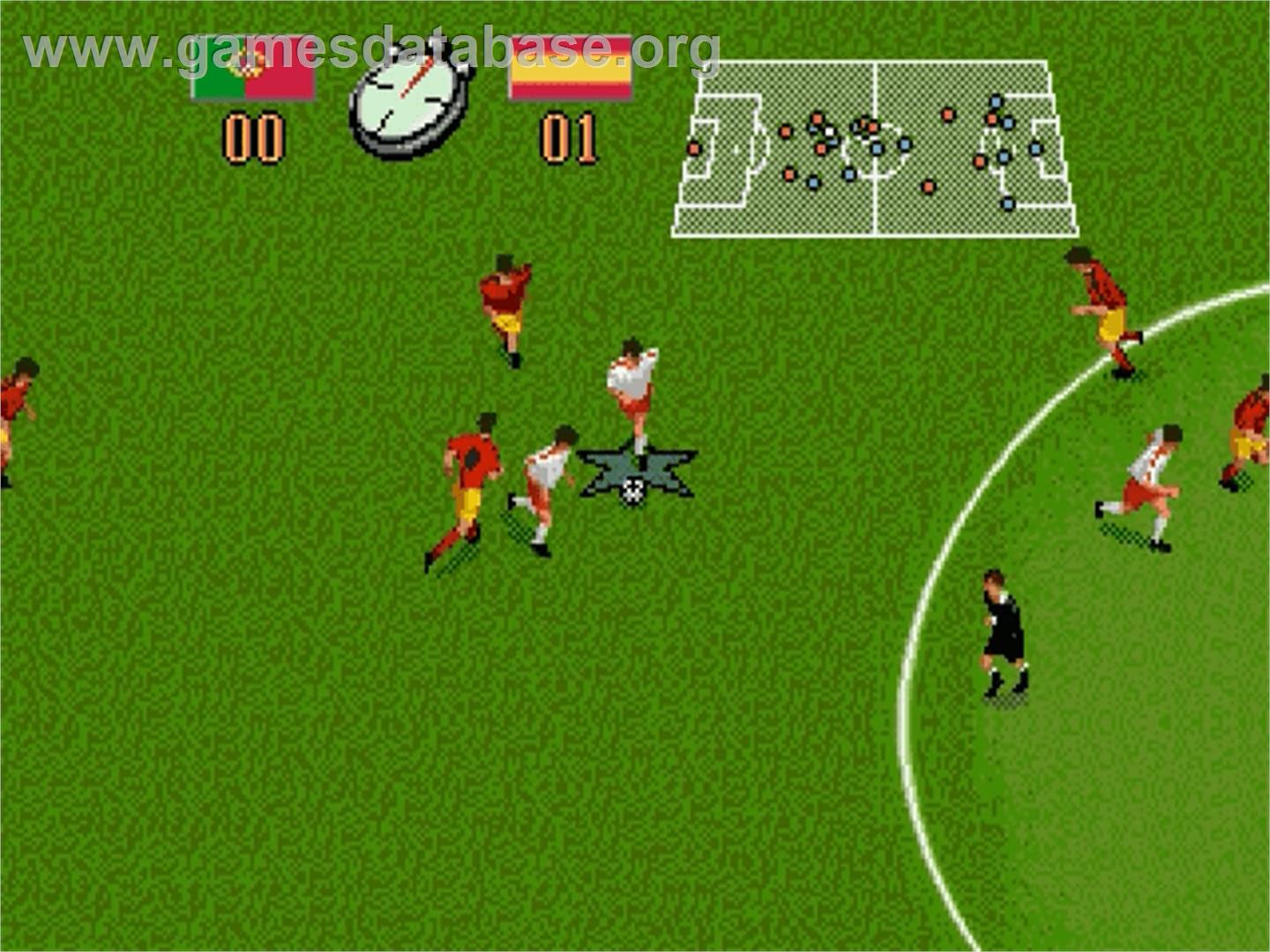 Champions World Class Soccer - Sega Genesis - Artwork - In Game