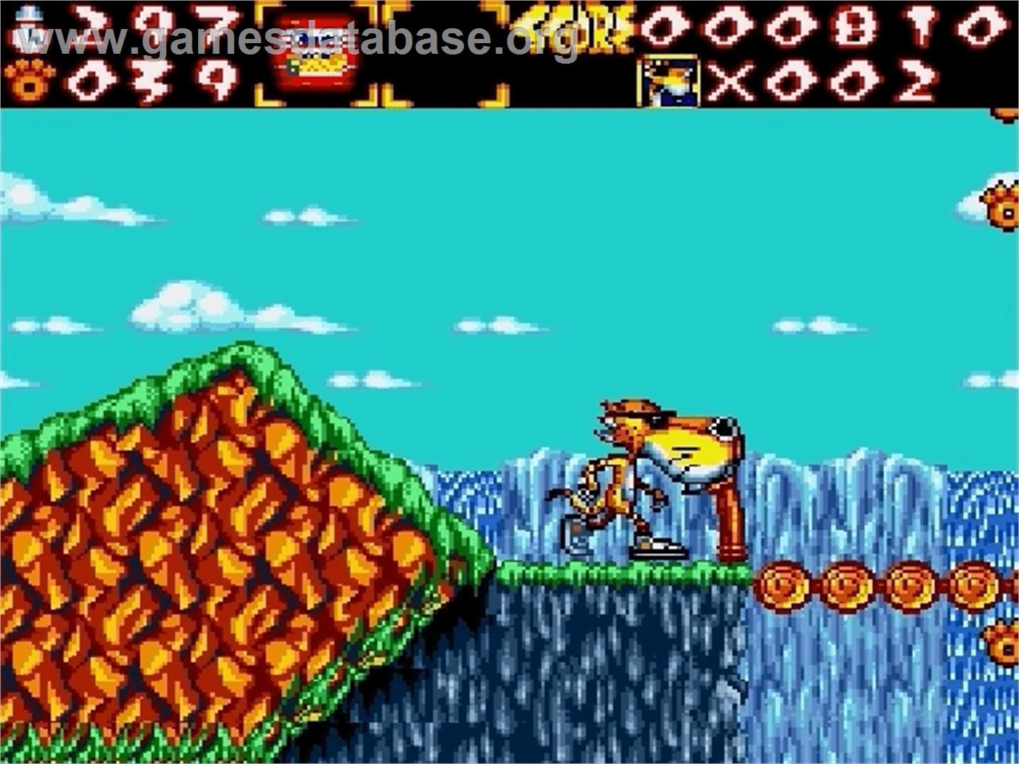 Chester Cheetah: Wild Wild Quest - Sega Genesis - Artwork - In Game