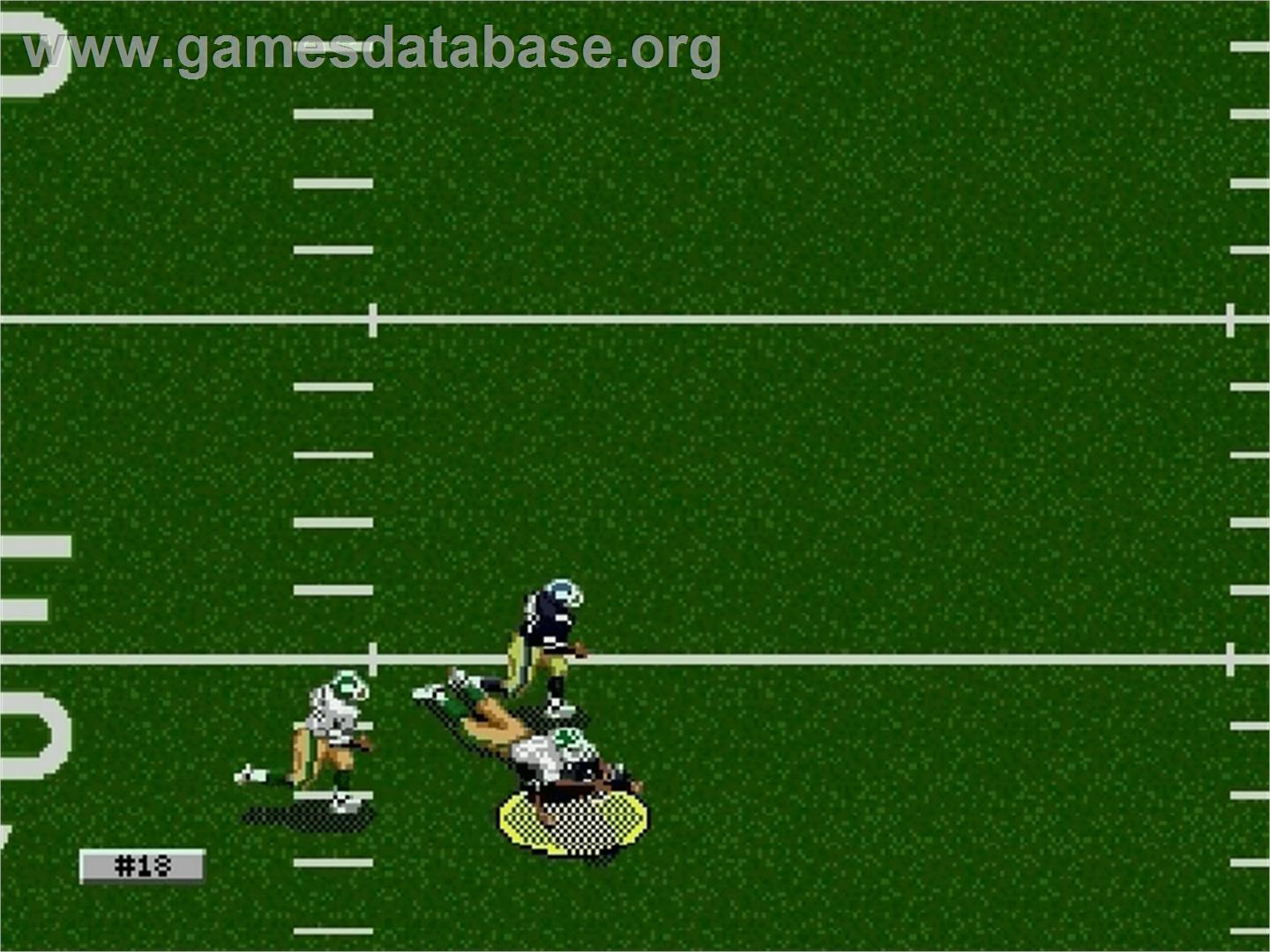 College Football's National Championship 2 - Sega Genesis - Artwork - In Game