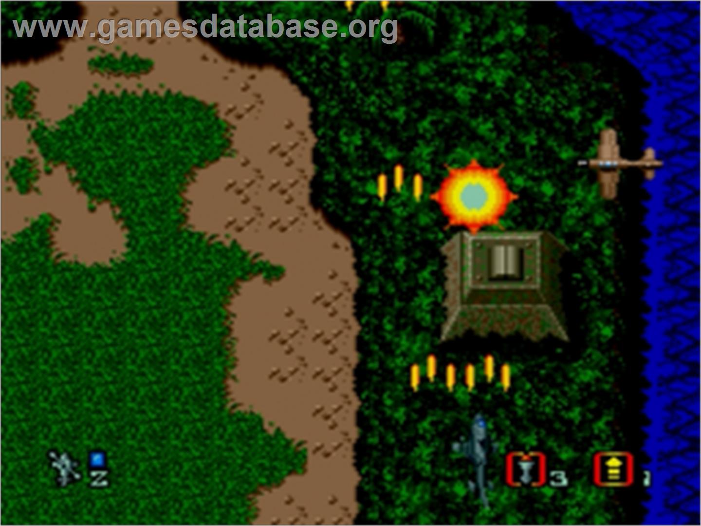 CrossFire - Sega Genesis - Artwork - In Game