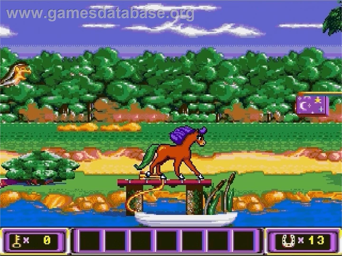 Crystal's Pony Tale - Sega Genesis - Artwork - In Game