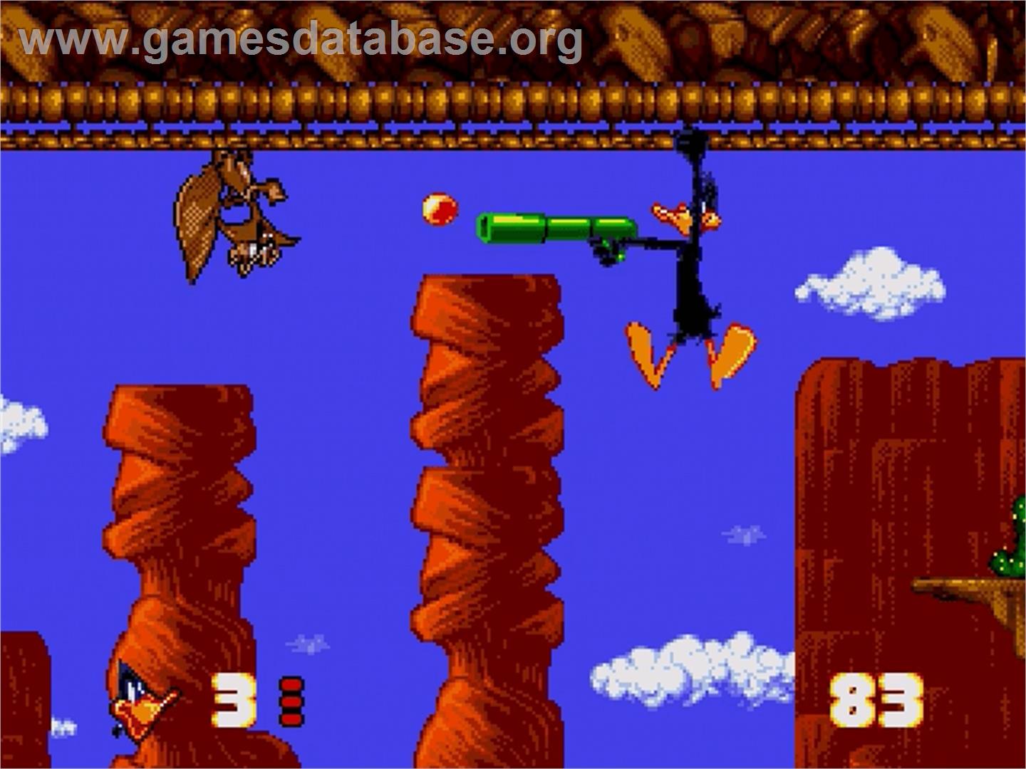 Daffy Duck in Hollywood - Sega Genesis - Artwork - In Game