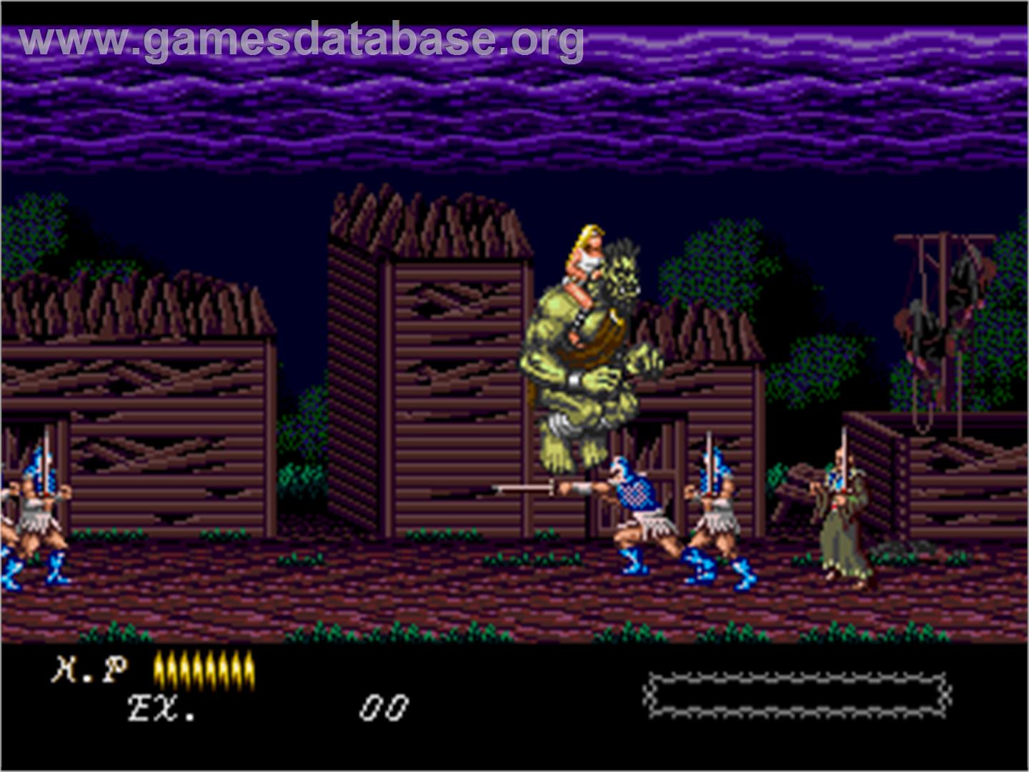 Dahna: Megami Tanjou - Sega Genesis - Artwork - In Game