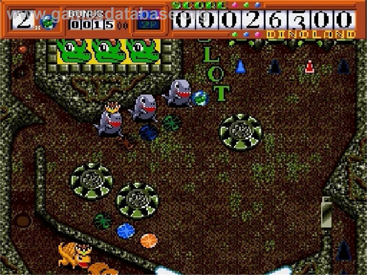 Dino Land - Sega Genesis - Artwork - In Game