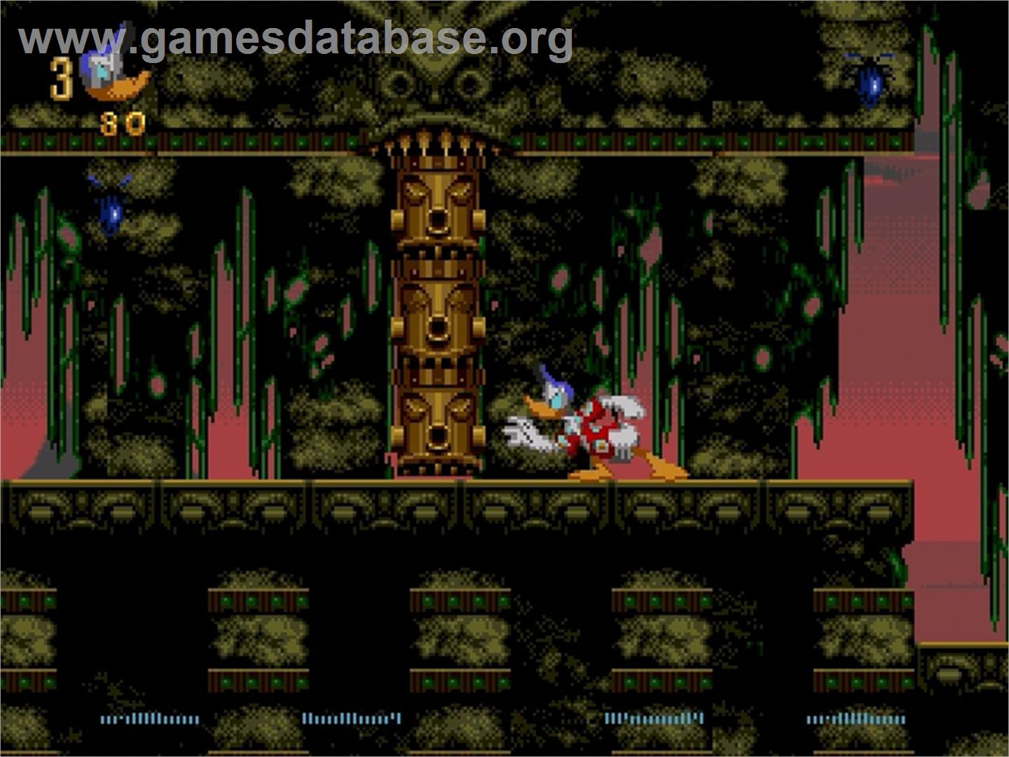 Donald In Maui Mallard - Sega Genesis - Artwork - In Game