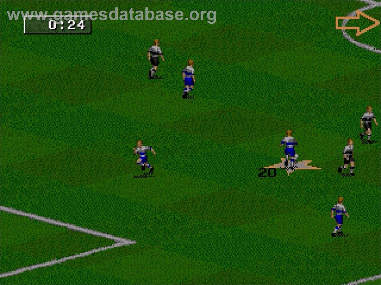 FIFA 98: Road to World Cup - Sega Genesis - Artwork - In Game