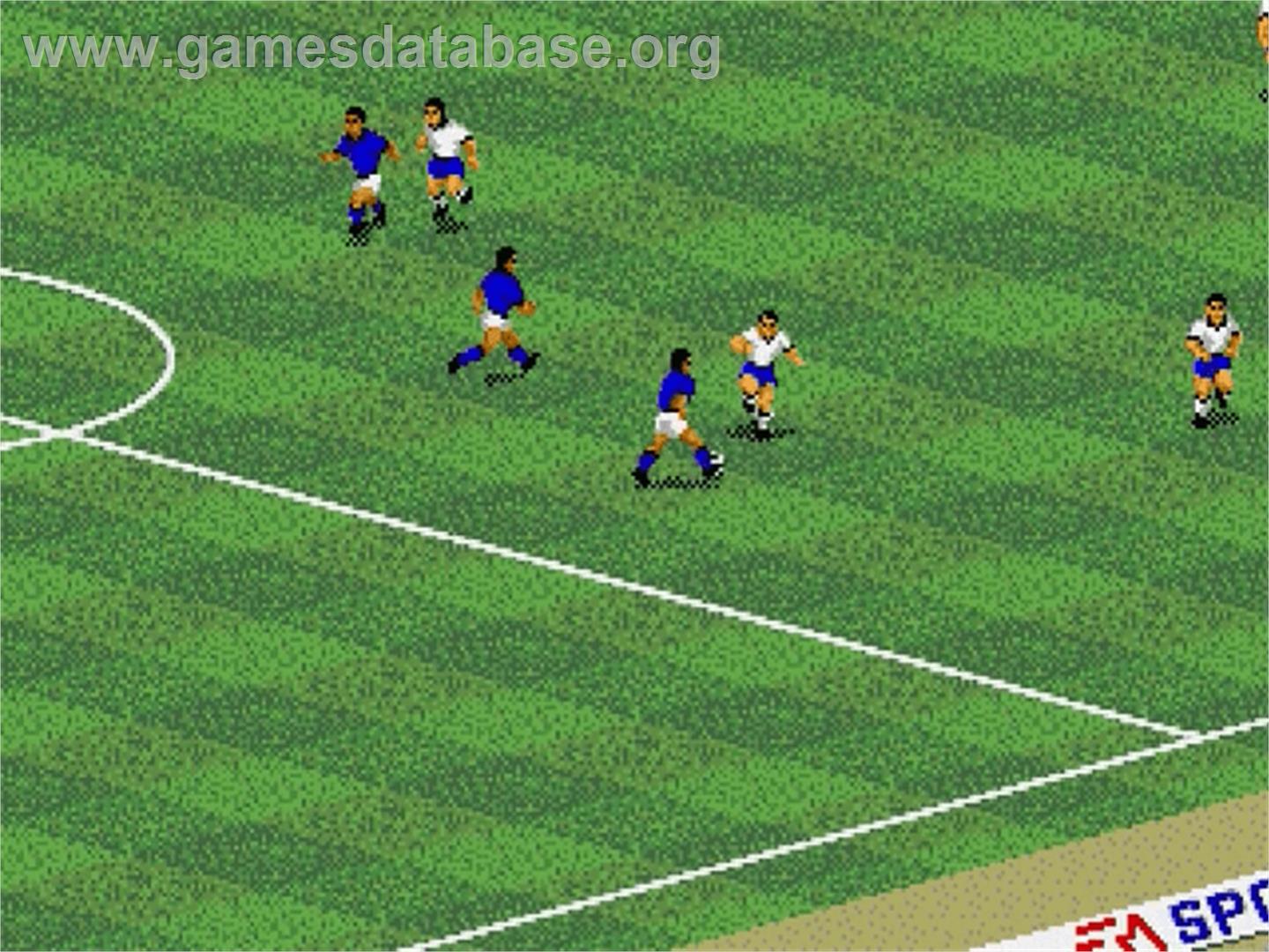 Fifa International Soccer - Sega Genesis - Artwork - In Game