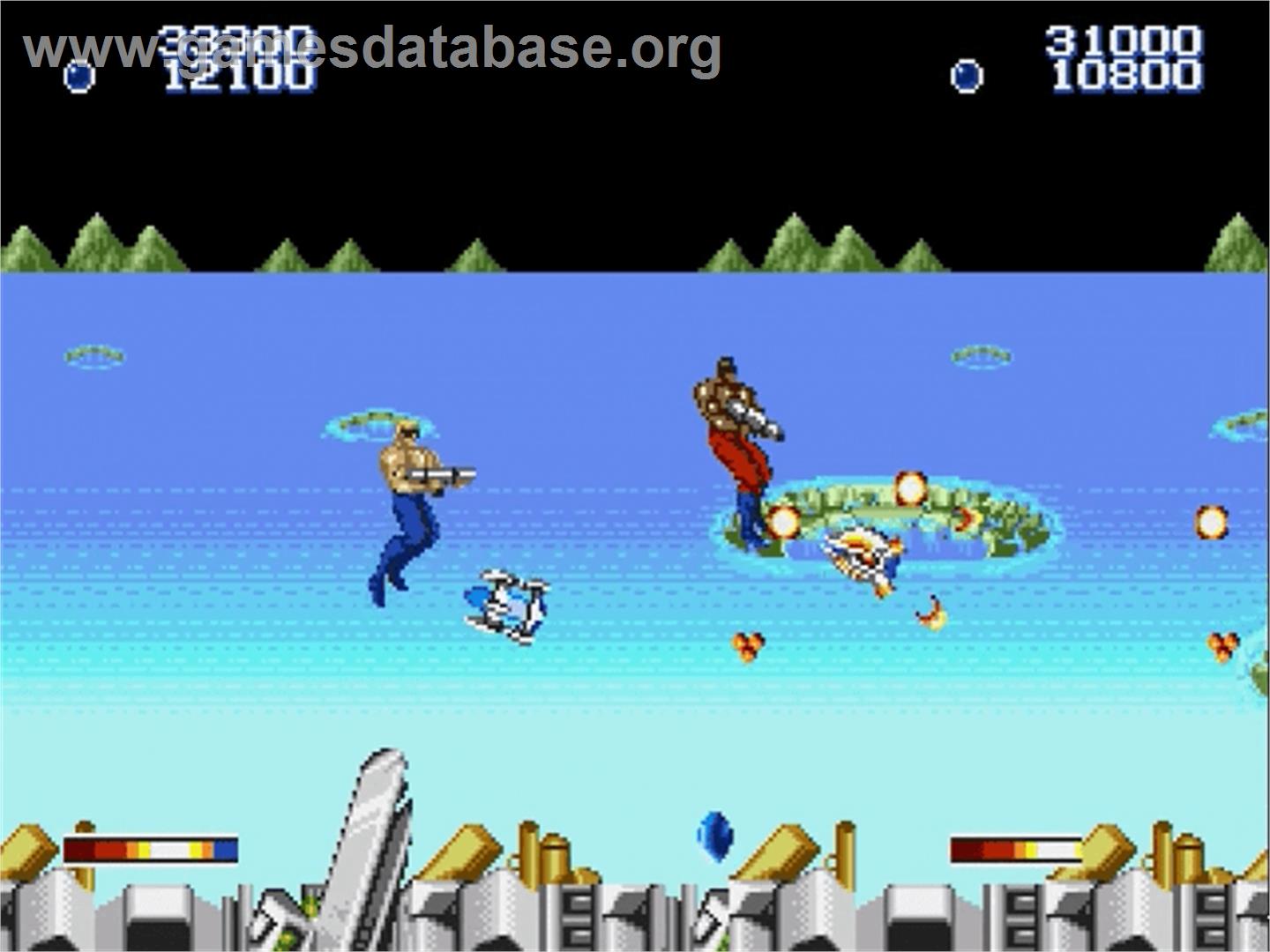 Forgotten Worlds - Sega Genesis - Artwork - In Game
