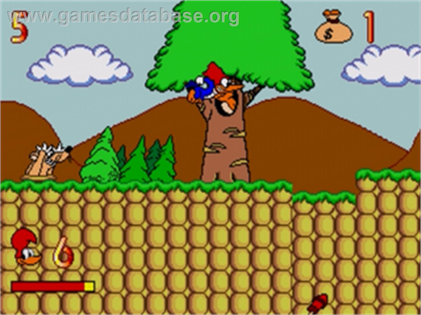 Férias Frustradas do Pica-Pau - Sega Genesis - Artwork - In Game