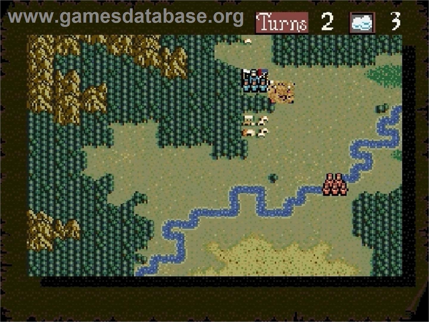 Genghis Khan II - Clan of the Gray Wolf - Sega Genesis - Artwork - In Game