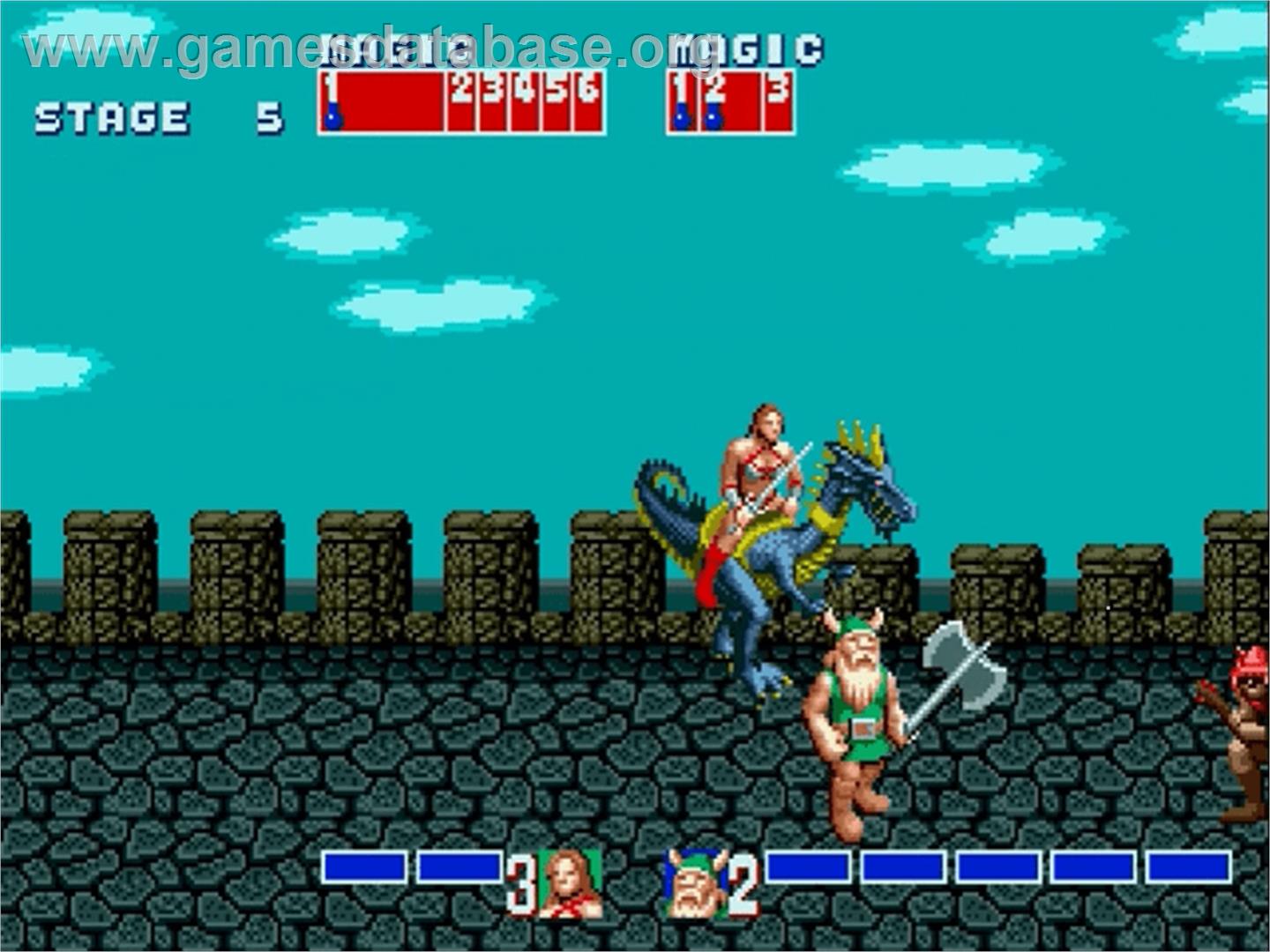 Golden Axe - Sega Genesis - Artwork - In Game