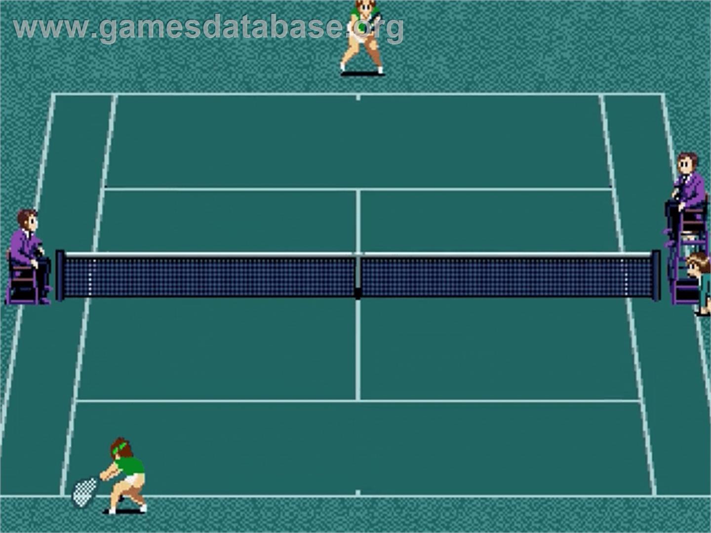 Grandslam - The Tennis Tournament '92 - Sega Genesis - Artwork - In Game