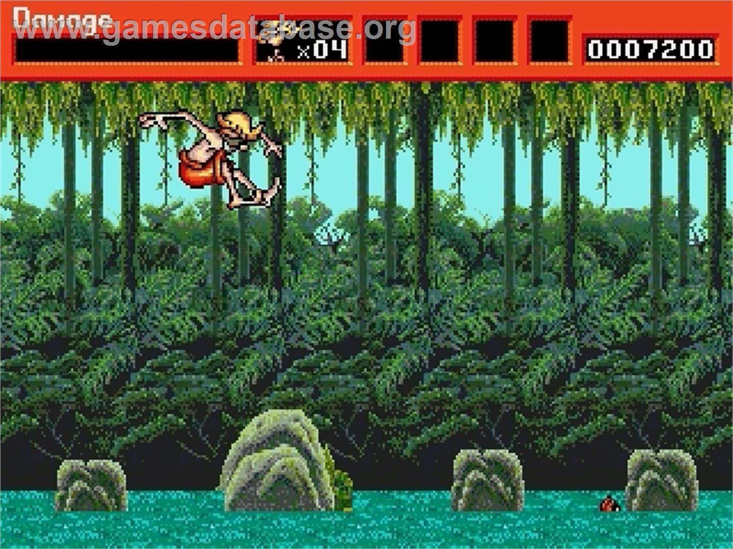 Greendog: The Beached Surfer Dude - Sega Genesis - Artwork - In Game