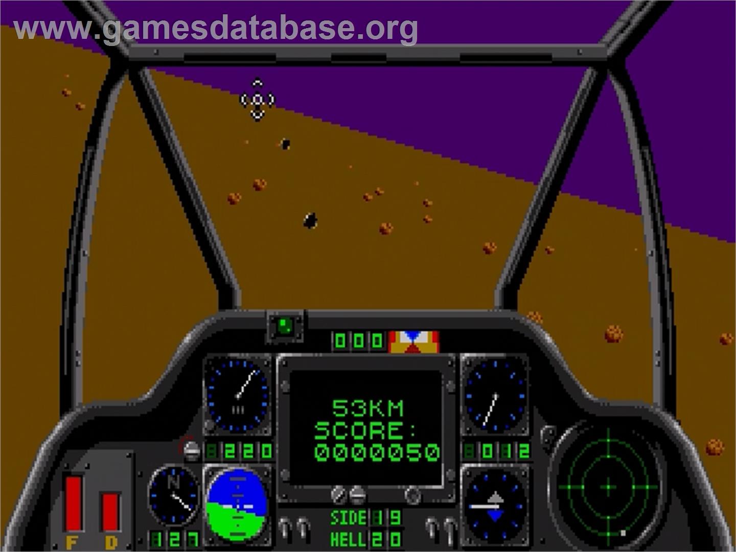 Gunship - Sega Genesis - Artwork - In Game