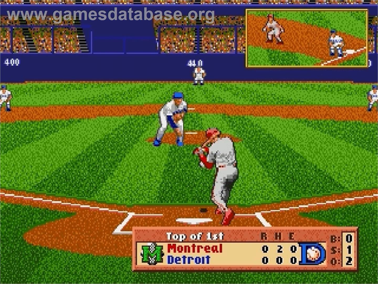 HardBall 4 - Sega Genesis - Artwork - In Game