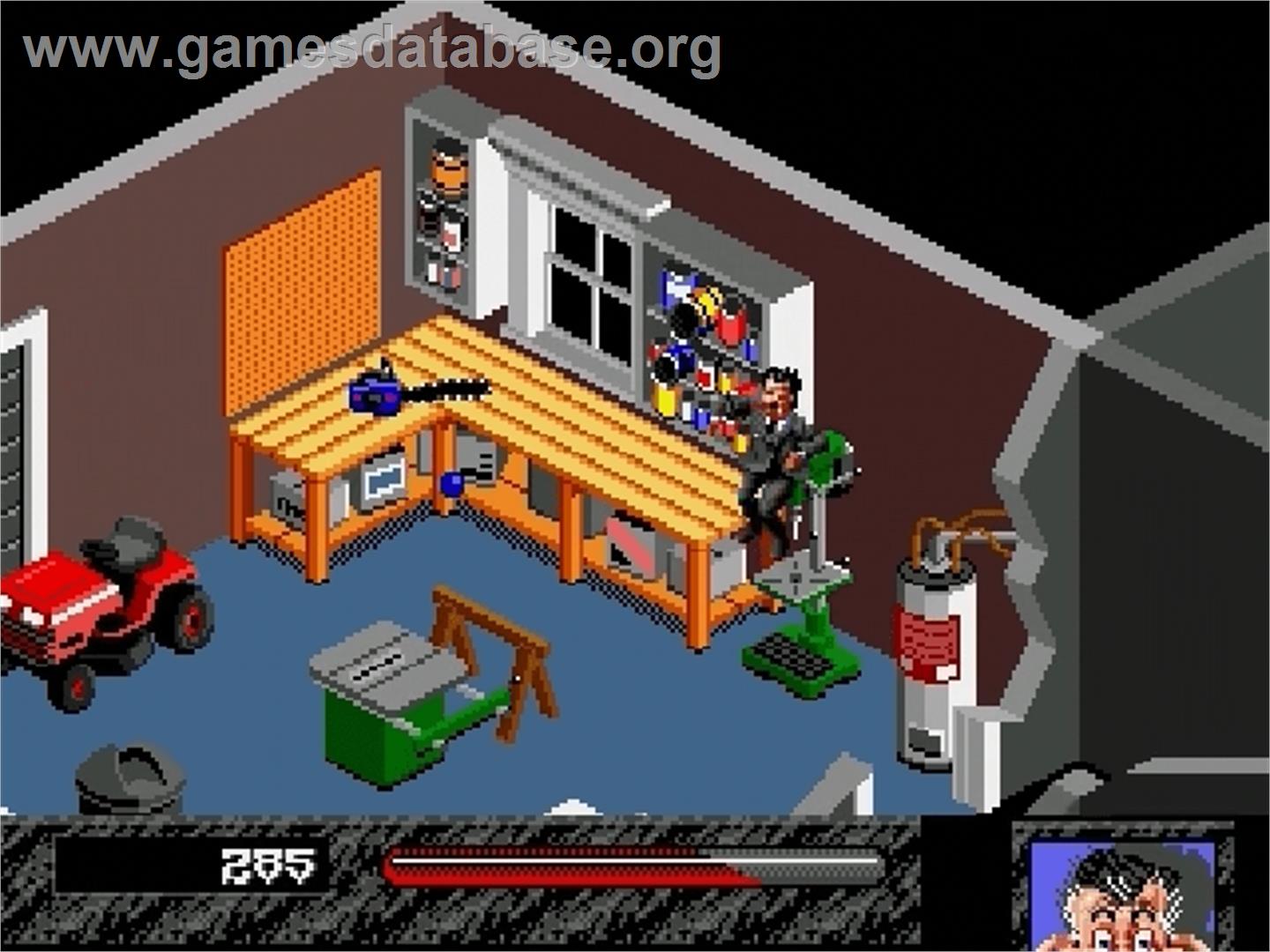 Haunting Starring Polterguy - Sega Genesis - Artwork - In Game