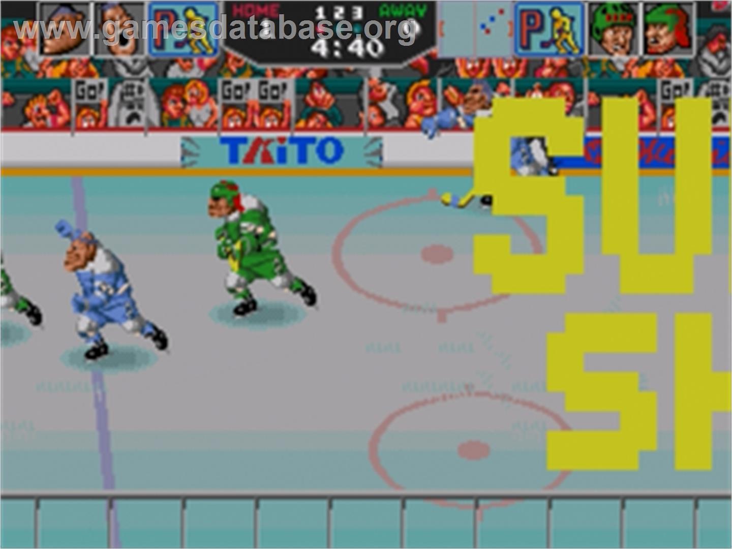 Hit The Ice - Sega Genesis - Artwork - In Game