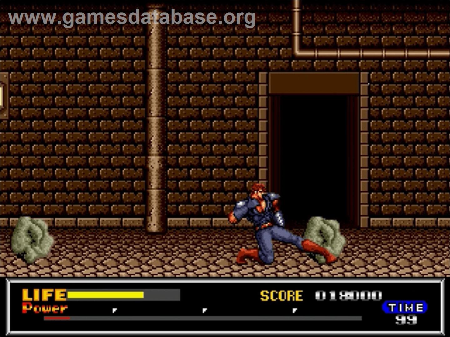 Hokuto No Ken - Shin Seikimatsu Kyuuseishu Densetsu - Sega Genesis - Artwork - In Game