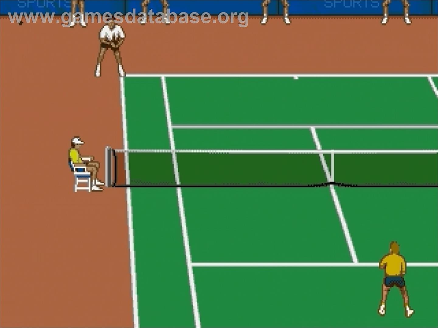 IMG International Tour Tennis - Sega Genesis - Artwork - In Game