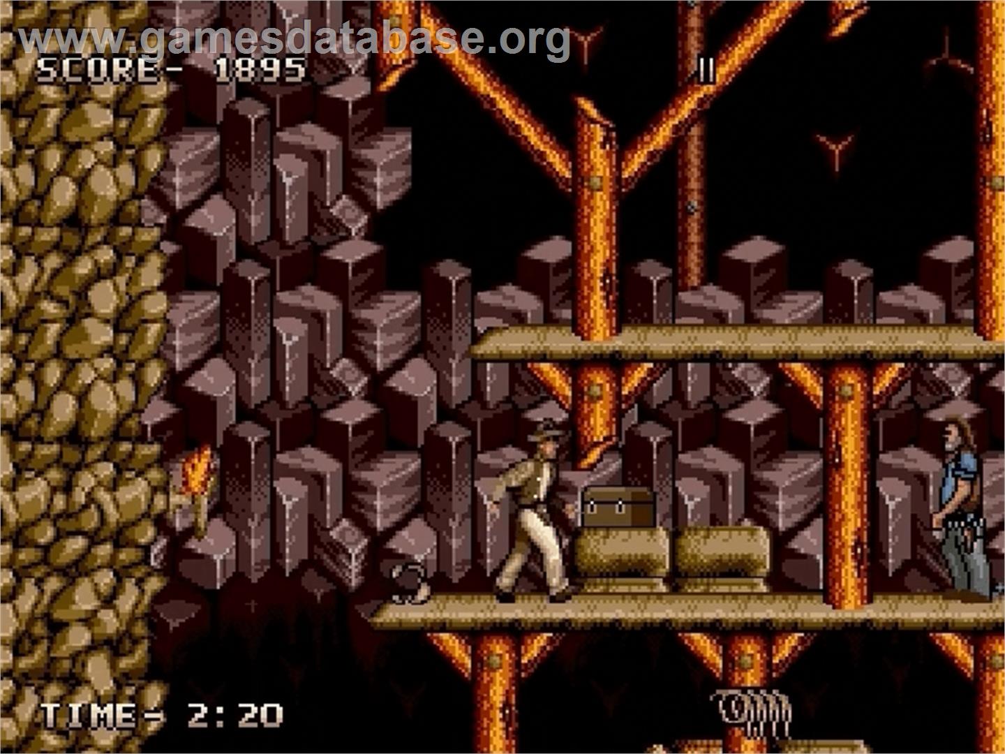 Indiana Jones And The Last Crusade - Sega Genesis - Artwork - In Game