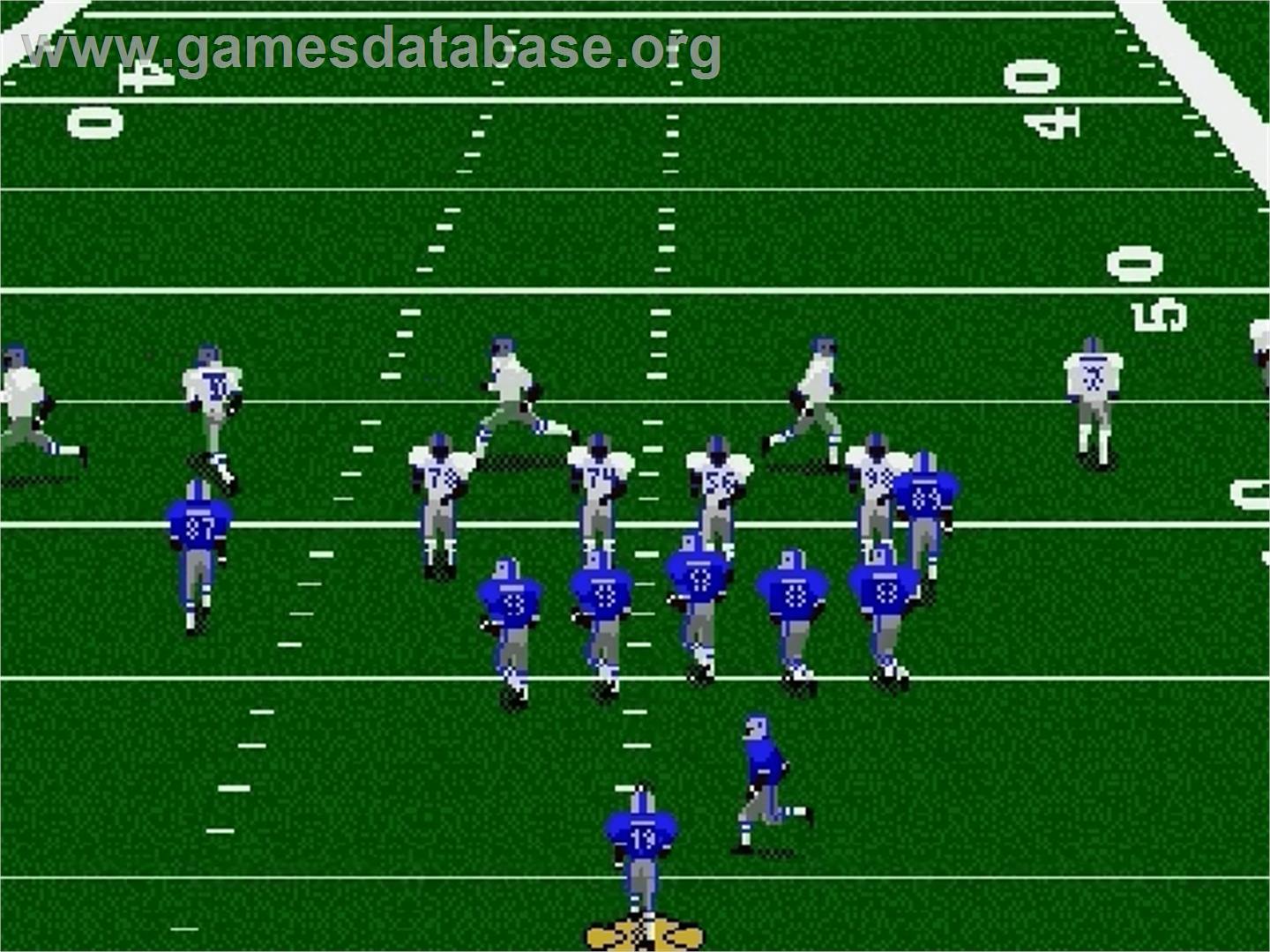 Madden NFL '96 - Sega Genesis - Artwork - In Game