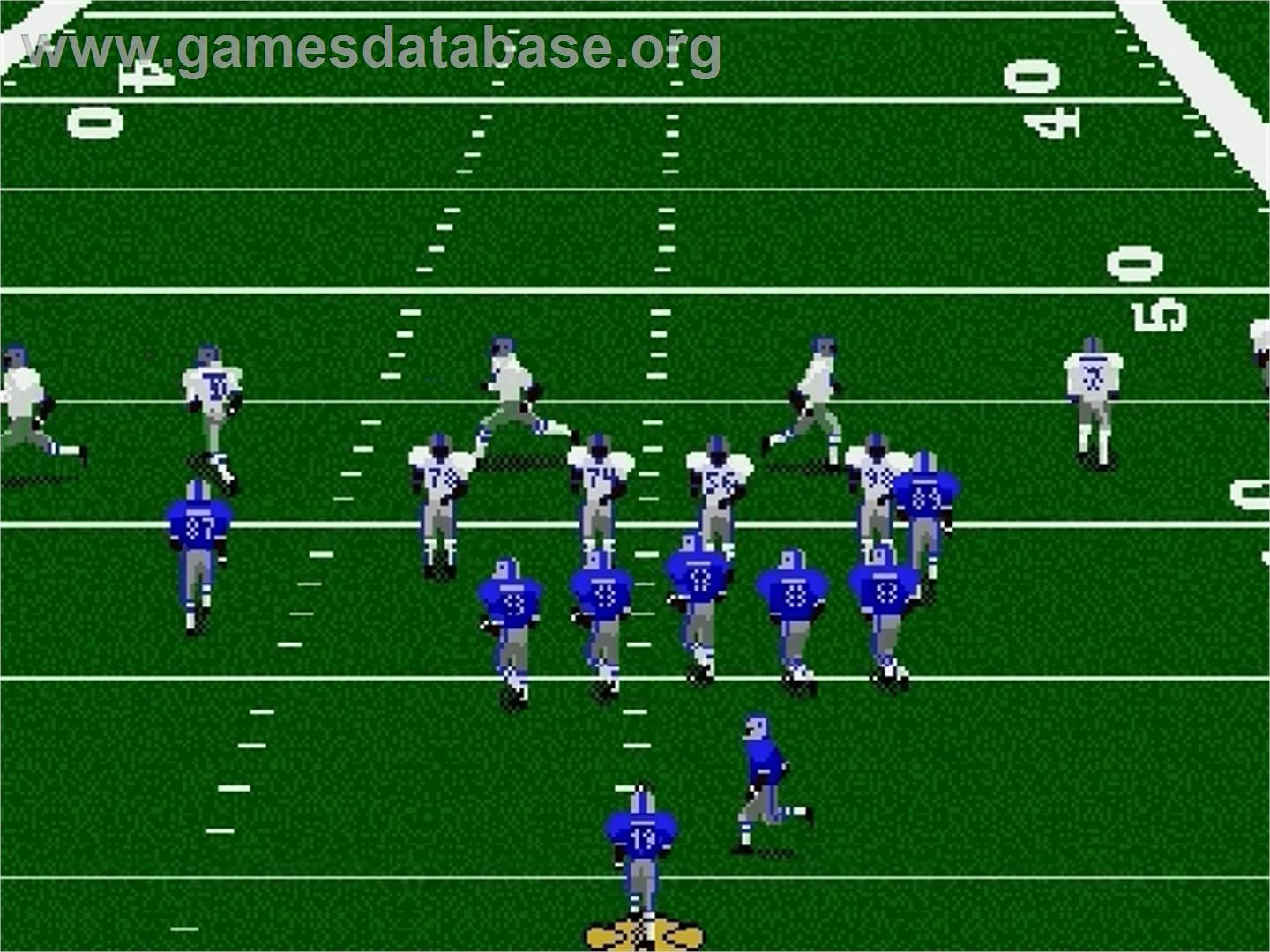 Madden Nfl 96 - Sega Genesis - Artwork - In Game