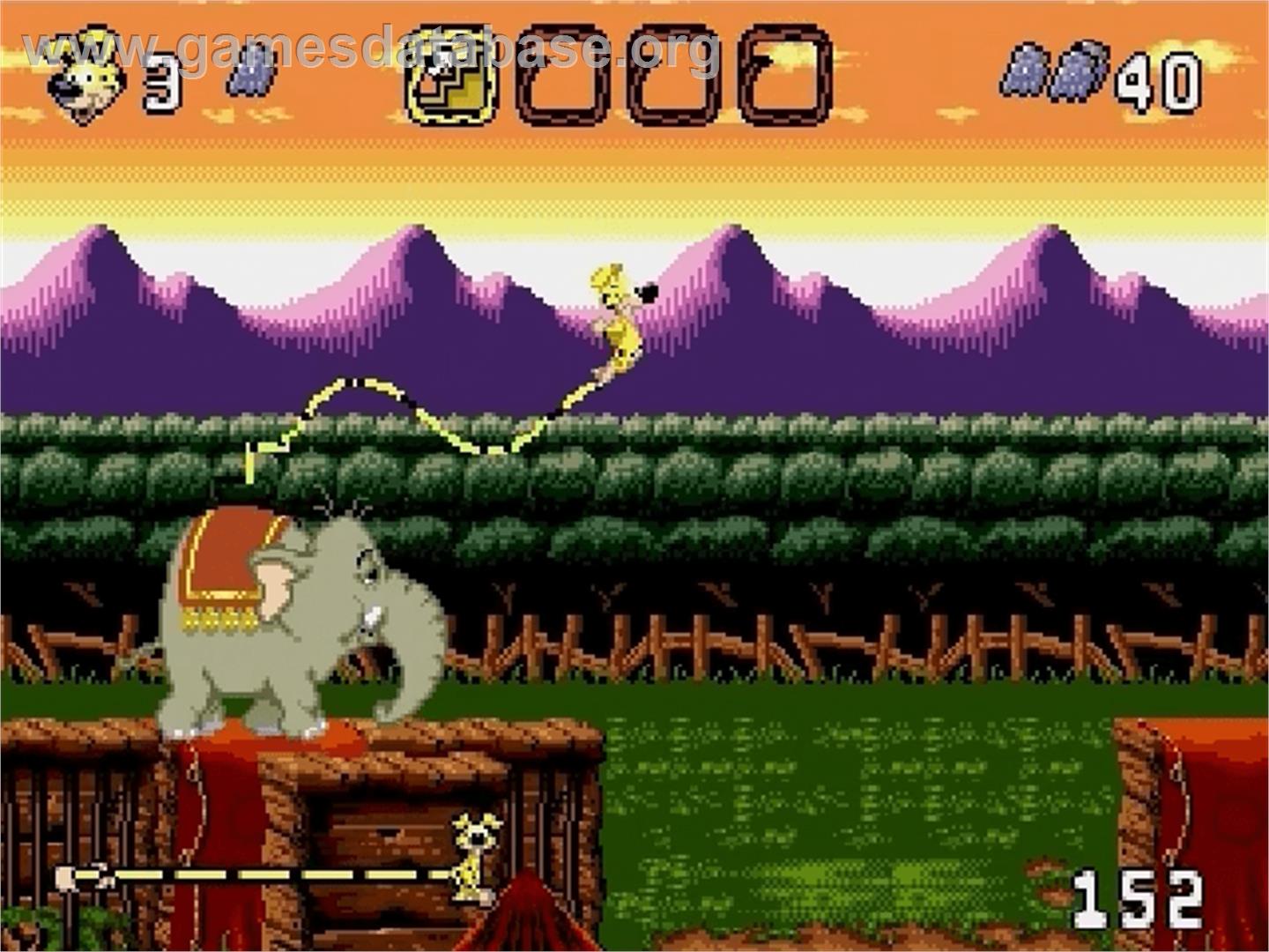 Marsupilami - Sega Genesis - Artwork - In Game