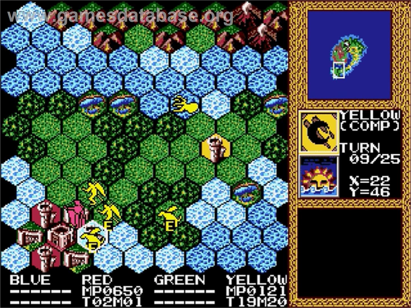 Master Of Monsters - Sega Genesis - Artwork - In Game