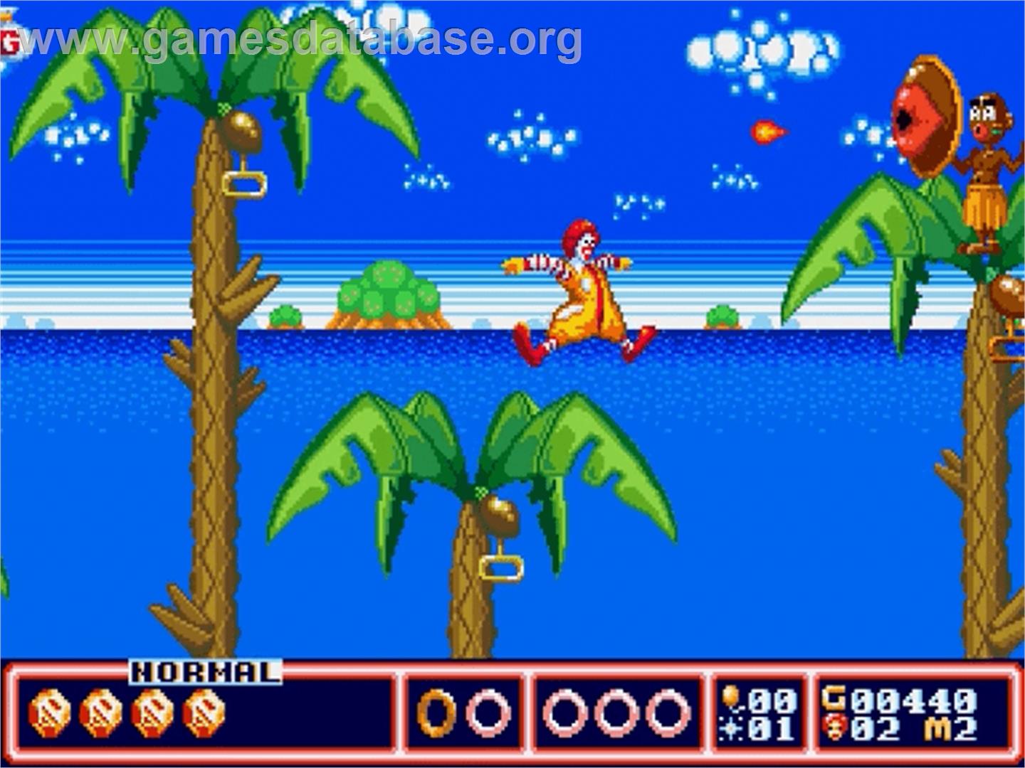 Mcdonald's Treasure Land Adventure - Sega Genesis - Artwork - In Game