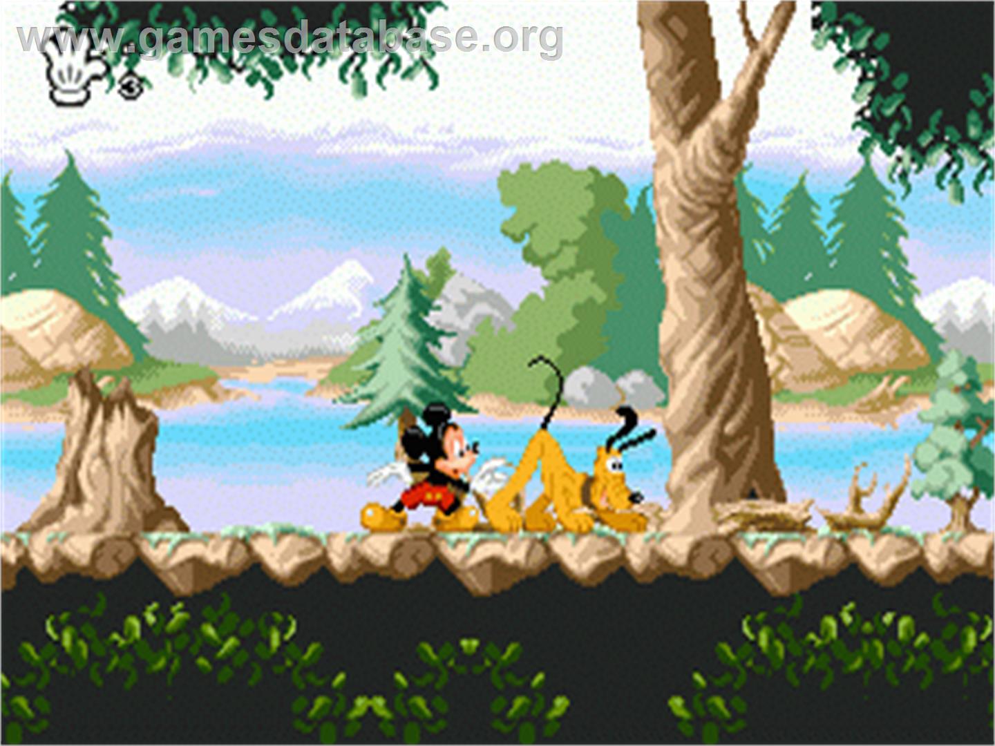 Mickey Mania - The Timeless Adventures Of Mickey Mouse - Sega Genesis - Artwork - In Game