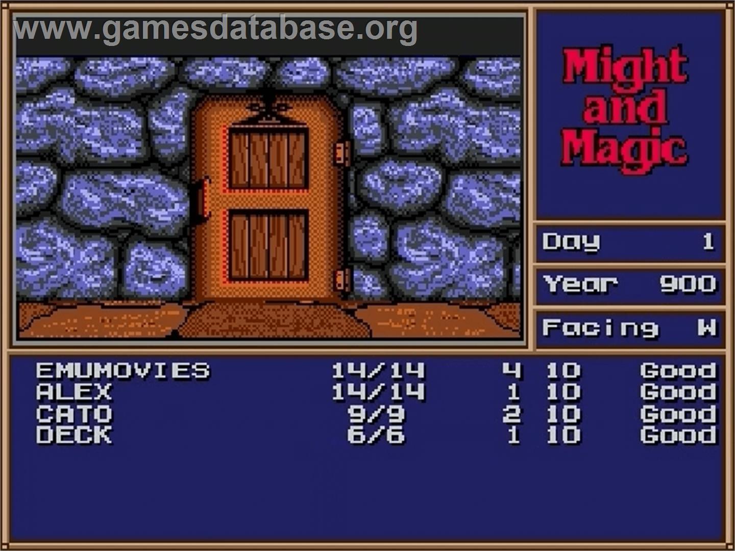 Might and Magic 2: Gates to Another World - Sega Genesis - Artwork - In Game