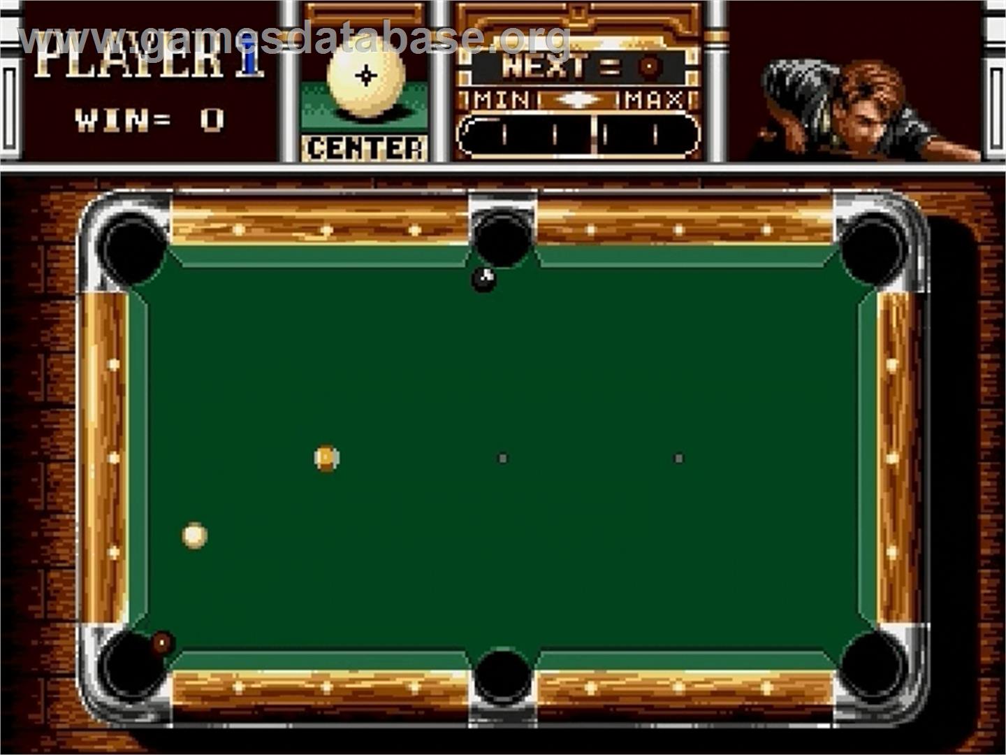 Minnesota Fats - Pool Legend - Sega Genesis - Artwork - In Game