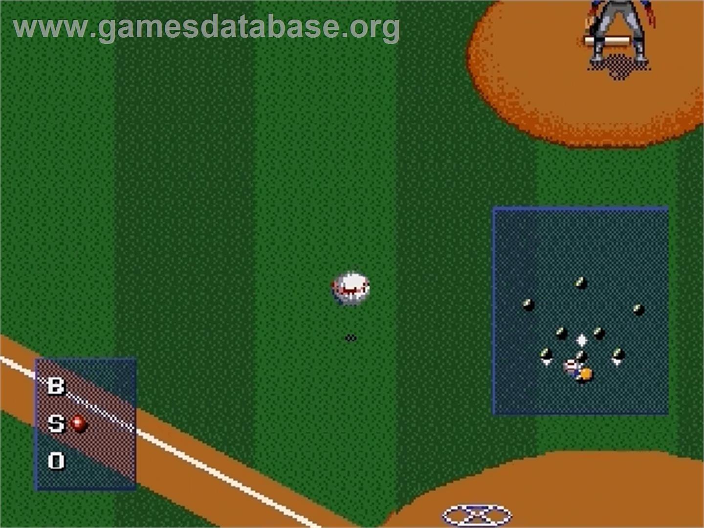Mlbpa Baseball - Sega Genesis - Artwork - In Game