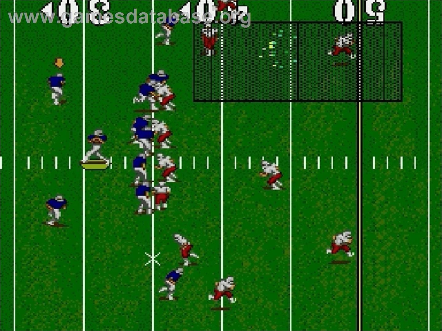 NCAA Football - Sega Genesis - Artwork - In Game