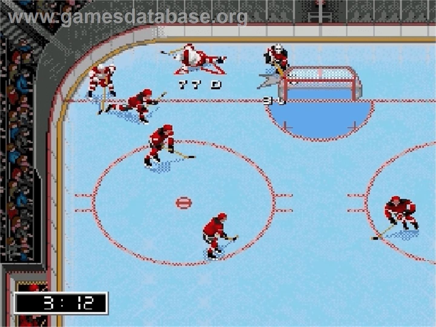 NHL '96 - Sega Genesis - Artwork - In Game