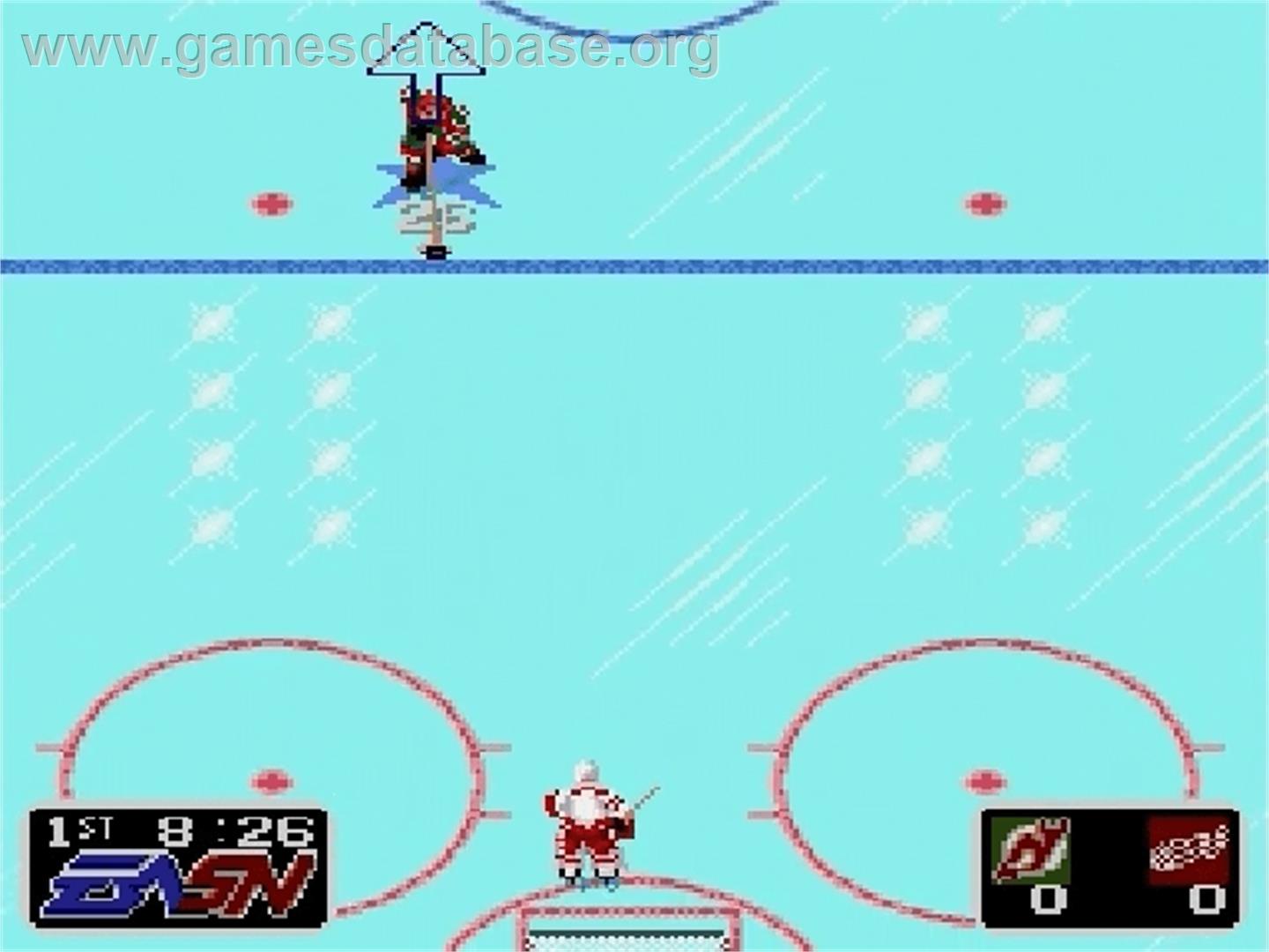 NHL Hockey - Sega Genesis - Artwork - In Game