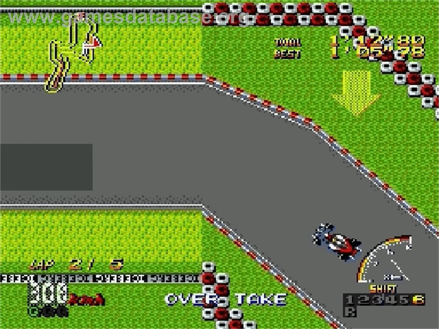 Nakajima Satoru Kanshuu F1 Super License - Sega Genesis - Artwork - In Game