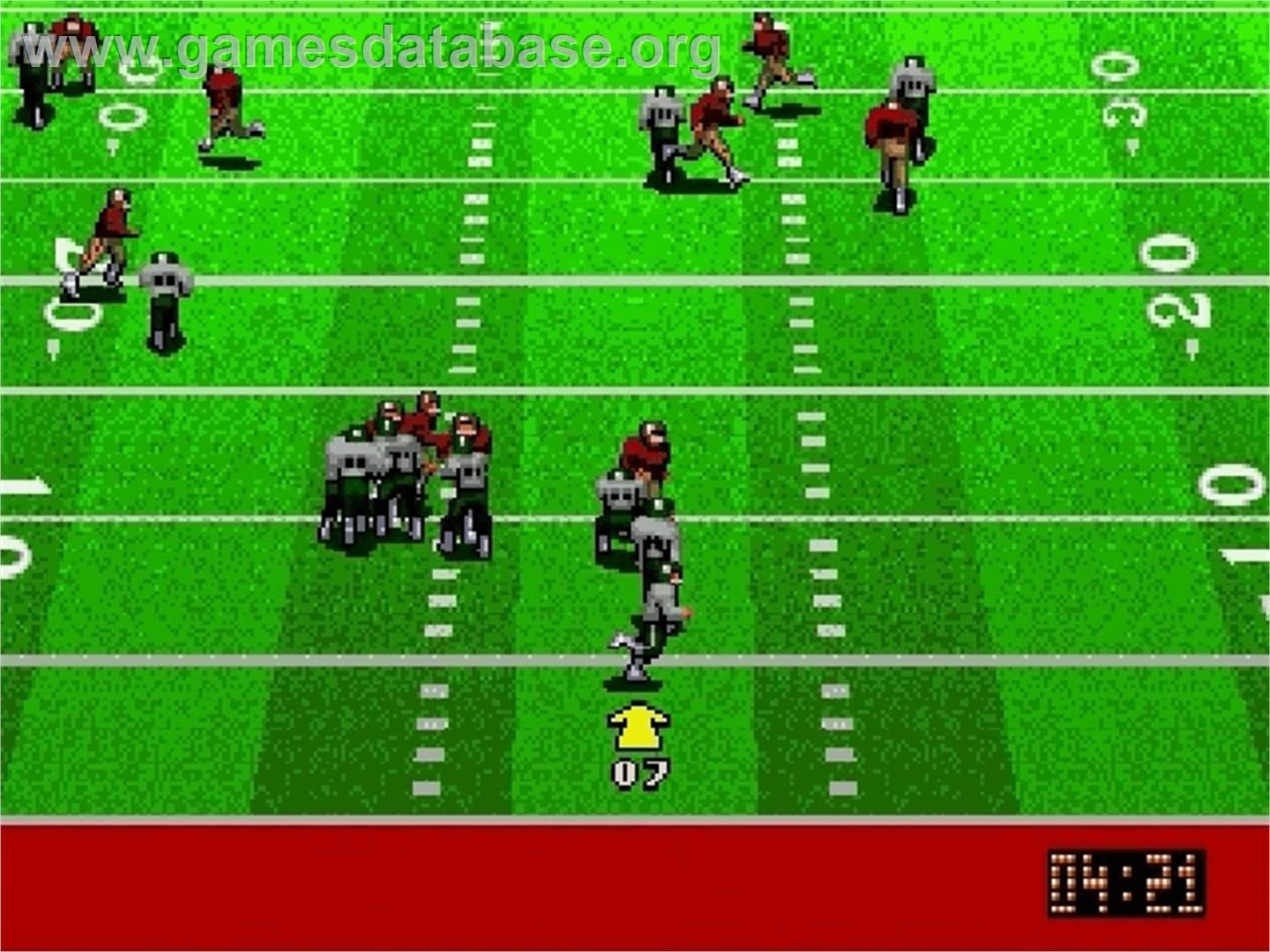 Nfl Quarterback Club '95 - Sega Genesis - Artwork - In Game