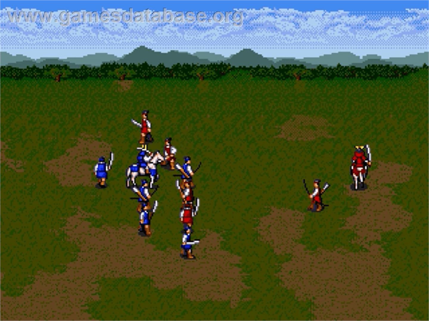 Nhk Taiga Drama - Taiheiki - Sega Genesis - Artwork - In Game